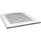 Ekena Millwork Arch Top Surface Mount PVC Gable Vent: Functional, w/ 3-1/2"W x 1"P Standard Frame, 24"W x 30"H GVPAR24X3001SF - alternate 5